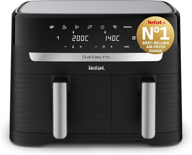 Tefal Easy Fry Dual Zone Digital Air Fryer EY901840 8.3L
