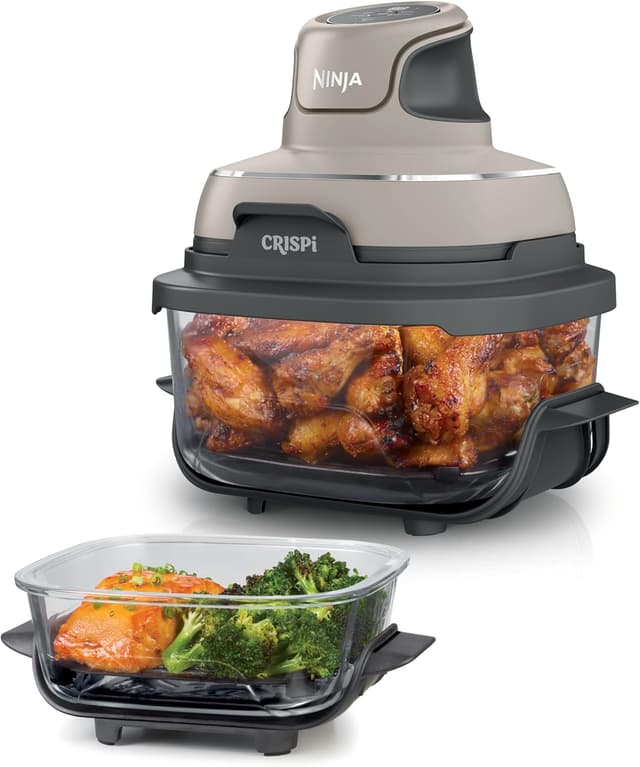 Ninja CRISPi Portable Glass Air Fryer FN101UKST 3.8L