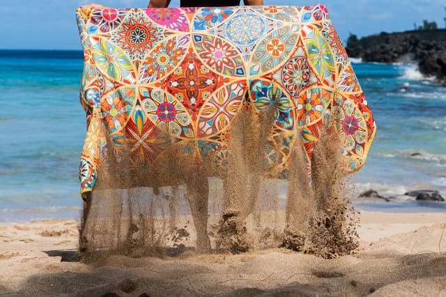 OCOOPA 2 Pack Microfibre Beach Towel (178x80cm)