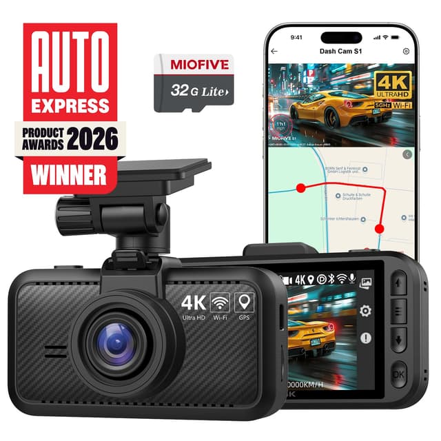 Miofive S1 4K Dash Cam