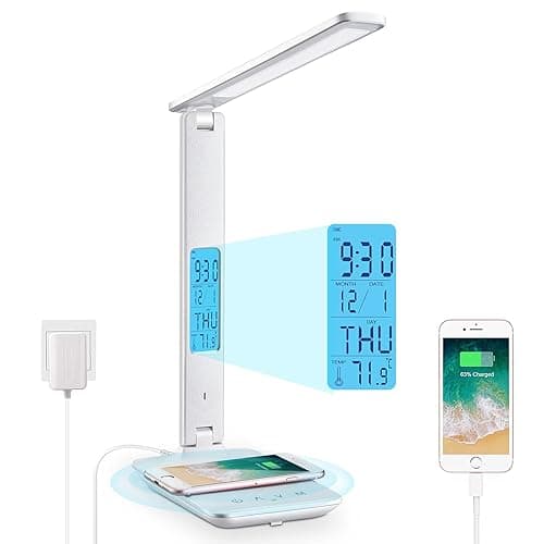 LAOPAO LED Desk Lamp with Wireless Charger