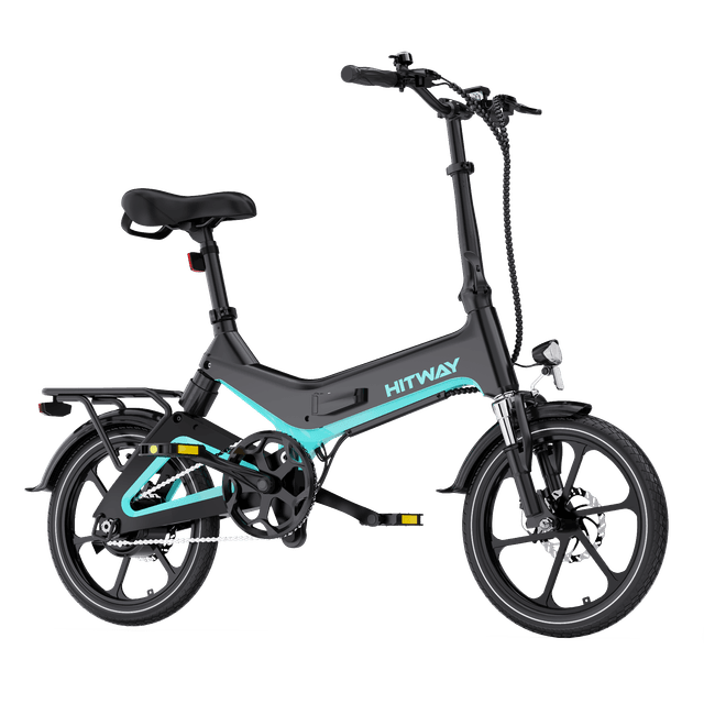 HITWAY BK2 16-Inch Compact Folding Electric Bike