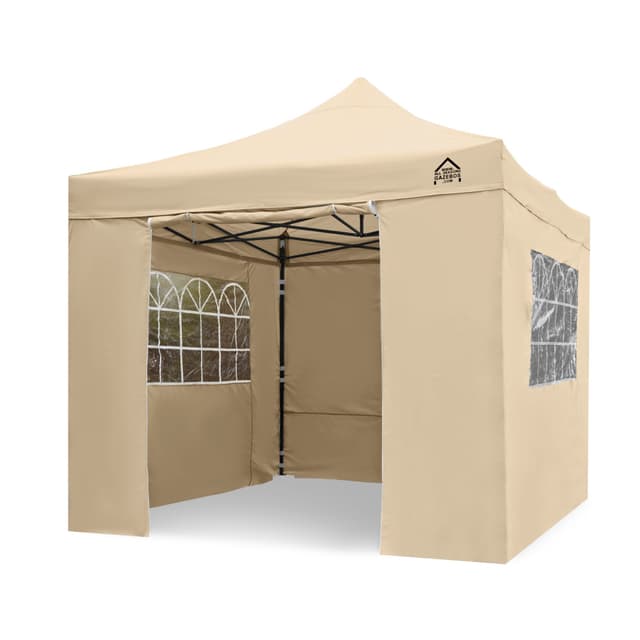 All Seasons Gazebos 3x3m Heavy Duty Waterproof with Premium Side Walls