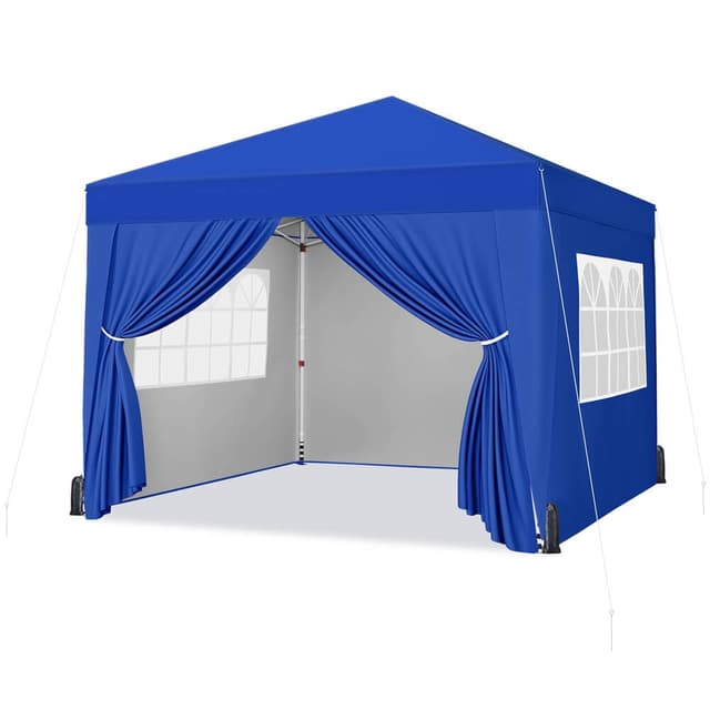 Yaheetech Pop-Up Gazebo 3x3m with 4 Removable Side Panels