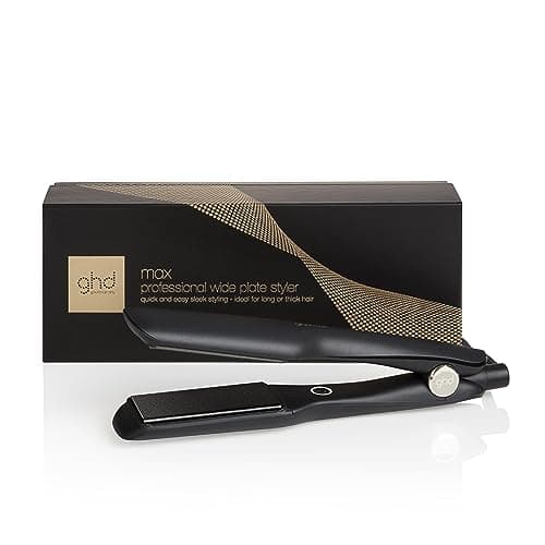 ghd Max Wide Plate Hair Straightener in Black