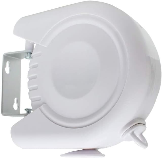 JVL 12m Outdoor Wall Mountable Retractable Clothes Line