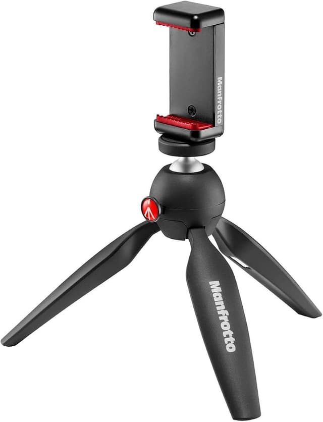 Manfrotto PIXI Mini Tripod with Smartphone Clamp