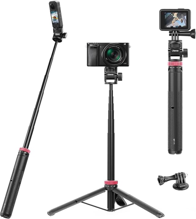 ULANZI MT-71 Extendable Selfie Stick Tripod for GoPro