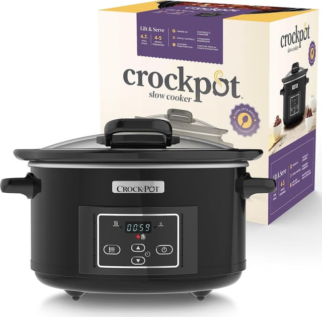 Crockpot Lift and Serve Digital Slow Cooker 4.7L CSC052
