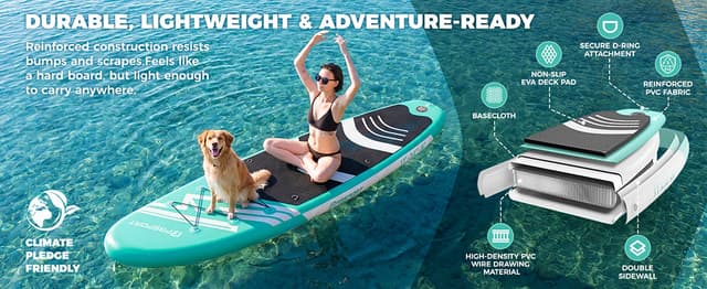 FBSPORT Inflatable SUP Board 10'6