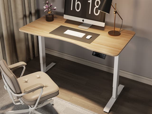 MAIDeSITe Electric Standing Desk 140x70cm with Drawer