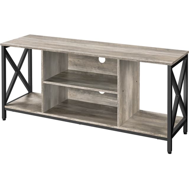 Yaheetech Industrial TV Stand 106cm Rustic Brown