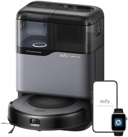 eufy Omni C20 Robot Vacuum Cleaner with Mop