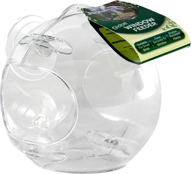 Peckish Globe Window Bird Feeder