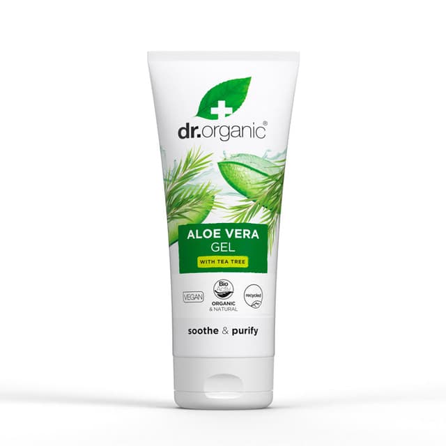 Dr Organic Aloe Vera Gel with Tea Tree (200ml)
