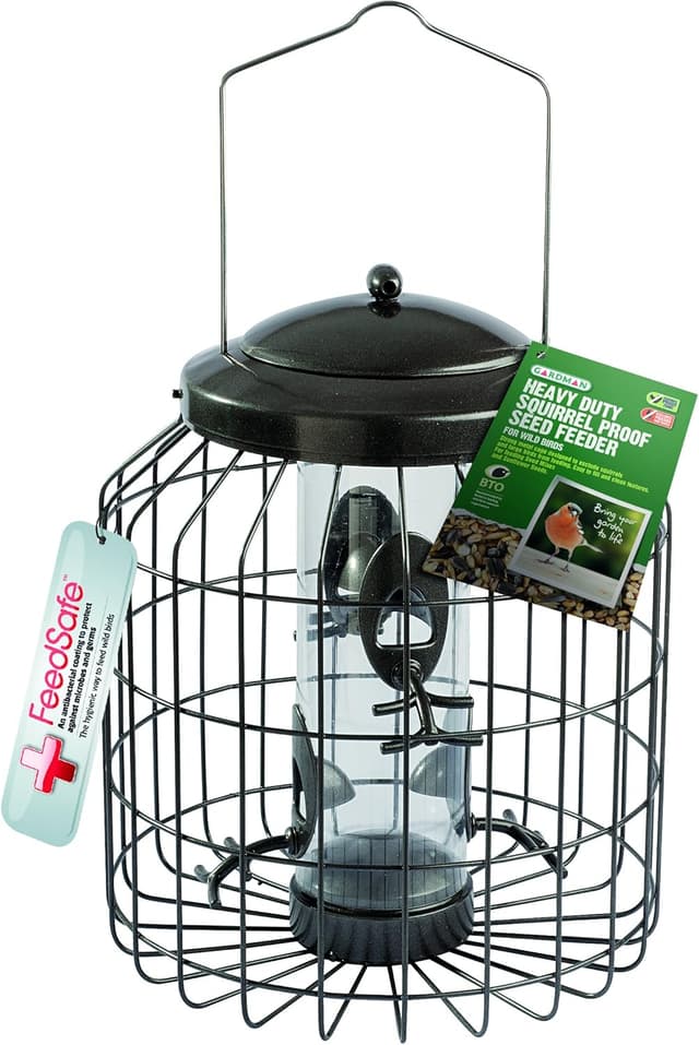 Gardman Heavy Duty Squirrel Proof Bird Seed Feeder