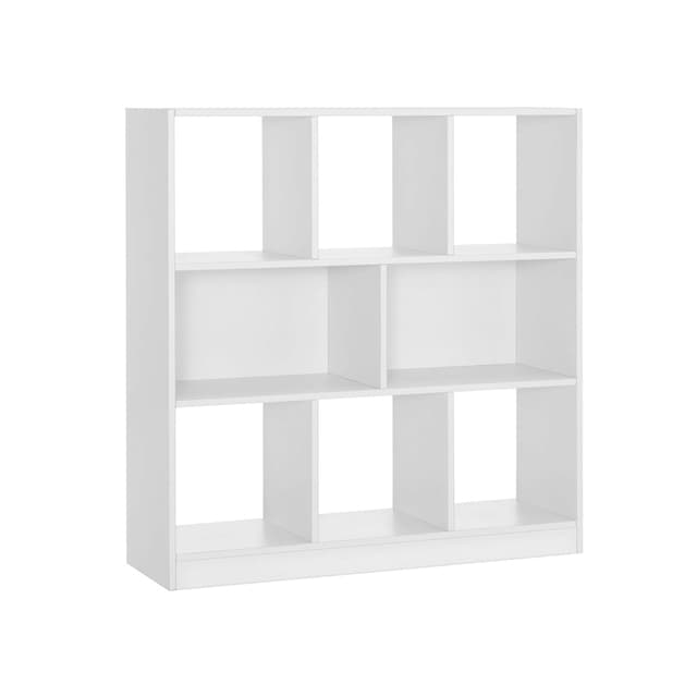 VASAGLE 8-Cube Bookcase Display Storage Unit LBC24WT