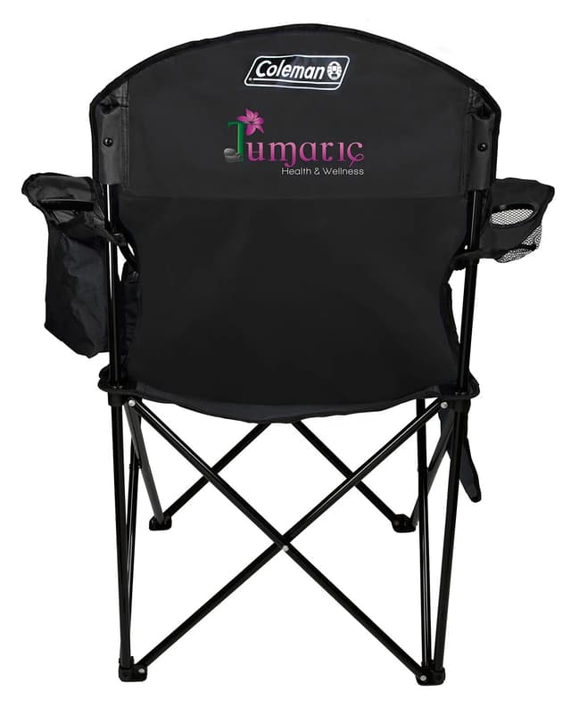 Coleman Portable Camping Chair with 4-Can Cooler