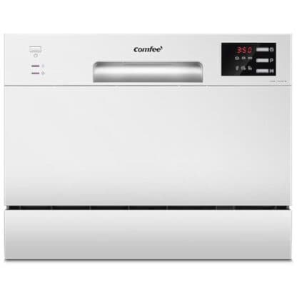 COMFEE' TD602E-W Table Top Compact Dishwasher