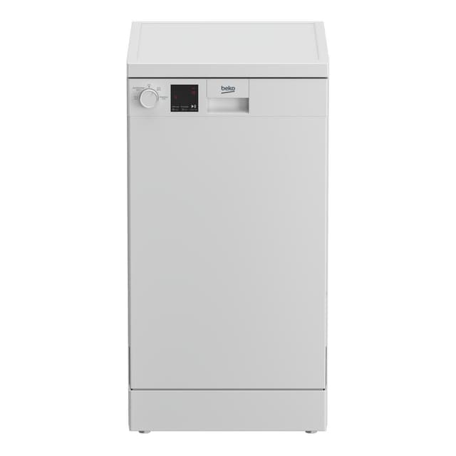 Beko DVS04X20W Freestanding Slimline Dishwasher