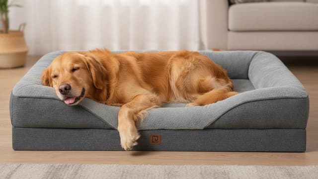 EHEYCIGA Memory Foam Dog Bed XXL