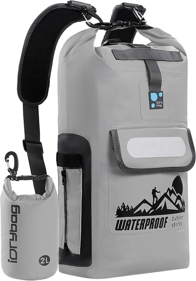 IDRYBAG Floating Waterproof Dry Bag Backpack