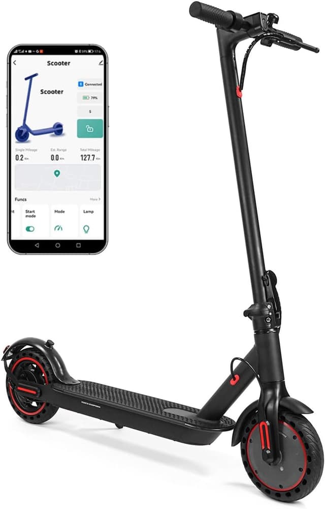 8.5-inch Electric Scooter with 10.4Ah Battery and 120kg Load