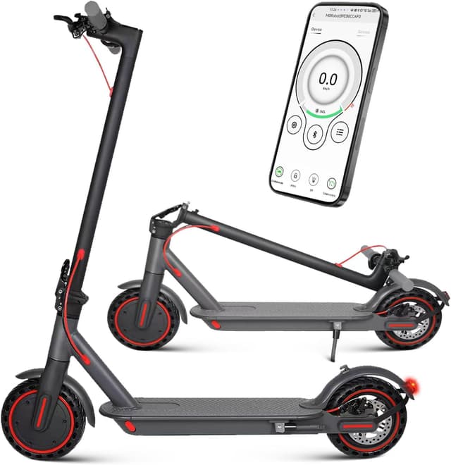 Electric Scooter Adult 8.5/10-inch Foldable with App and 25-30km Range