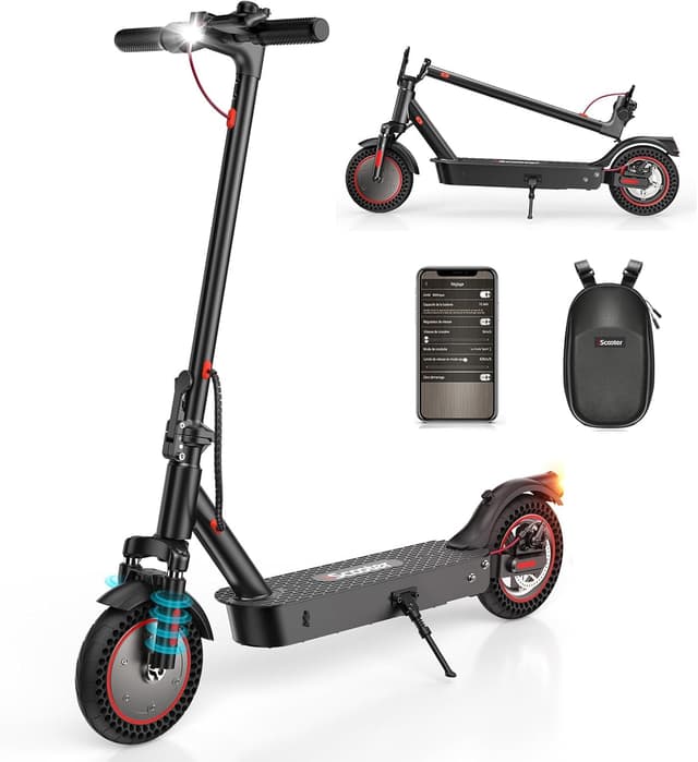 Electric Scooter Adults 34KM Range with 8.5-inch Pneumatic Tyres