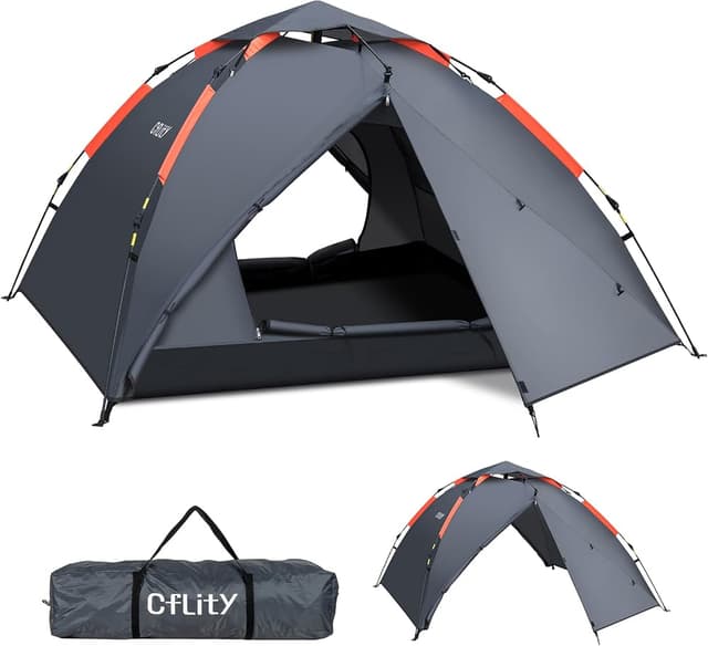 Cflity 3 Man Instant Pop Up Tent