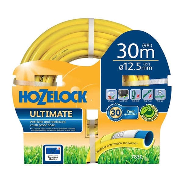 Hozelock Ultimate Hose 12.5mm x 30m — our top pick