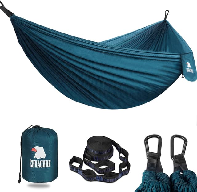 COVACURE Camping Hammock 70-Denier Nylon