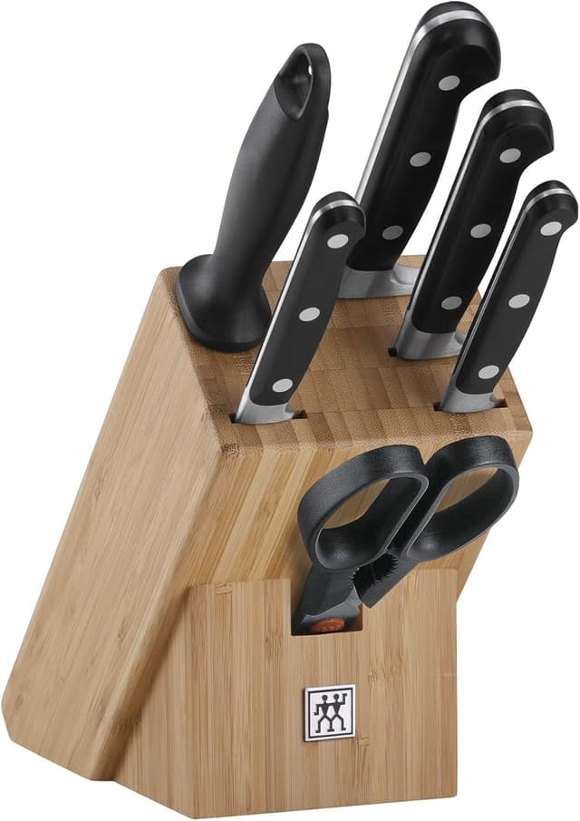Zwilling Professional S 7-Piece Bamboo Knife Block Set