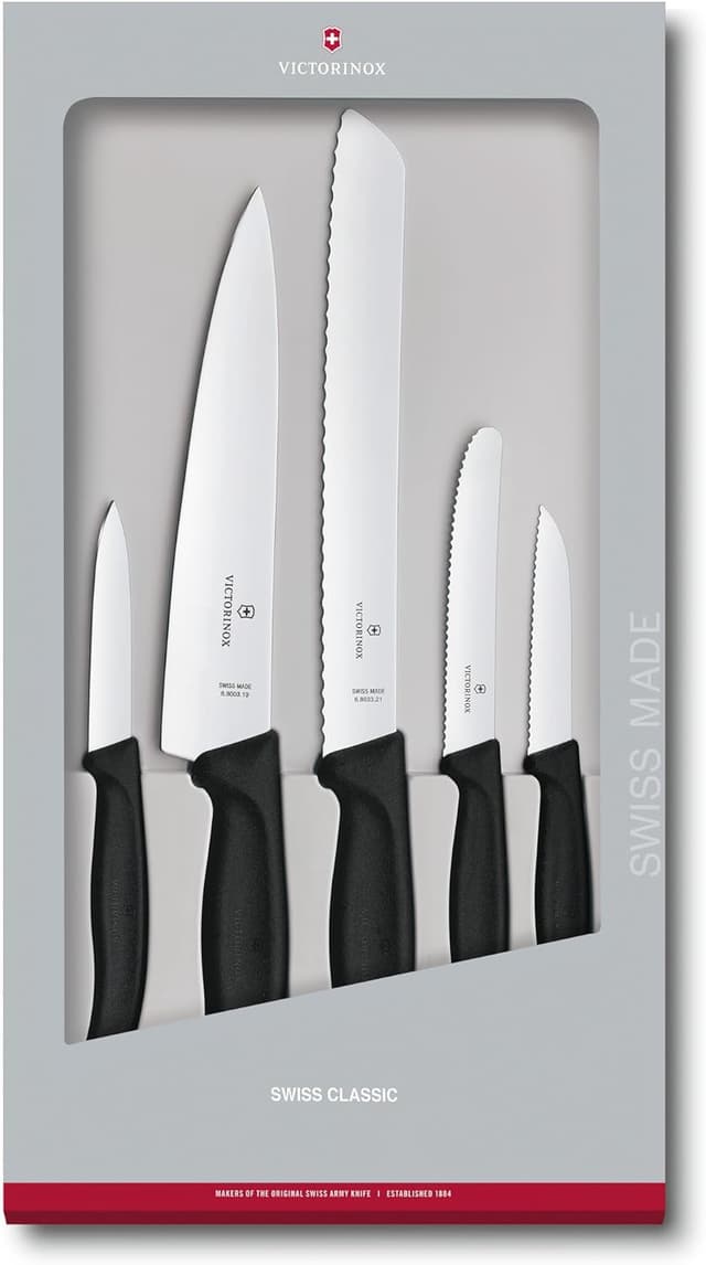 Victorinox Swiss Classic Kitchen Knife Set 5-Piece