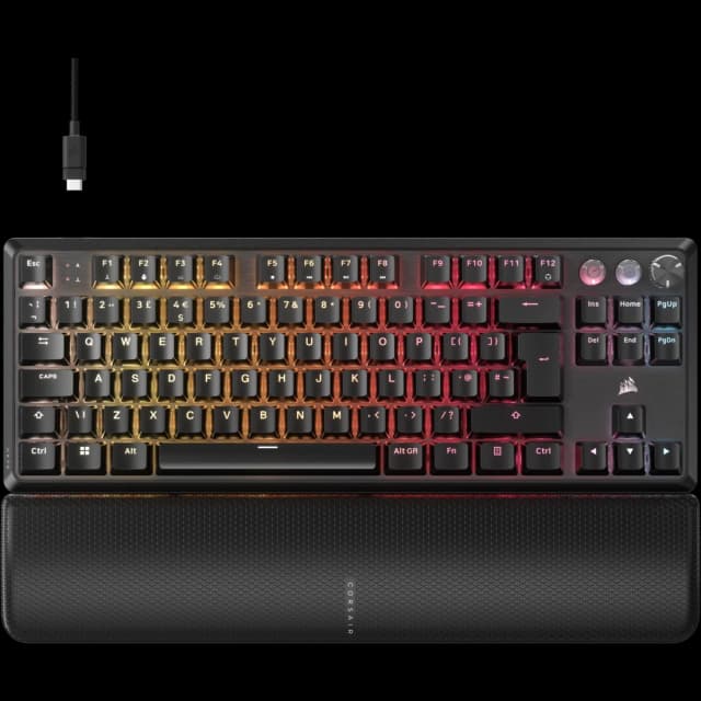 Corsair K70 PRO TKL RGB Hall Effect Gaming Keyboard (QWERTY UK)
