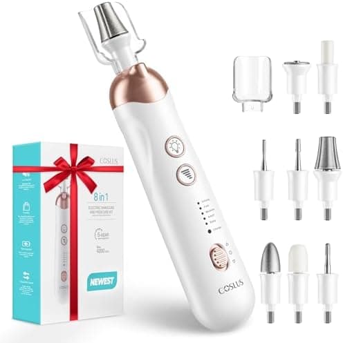 COSLUS 9-in-1 Cordless Manicure and Pedicure Set
