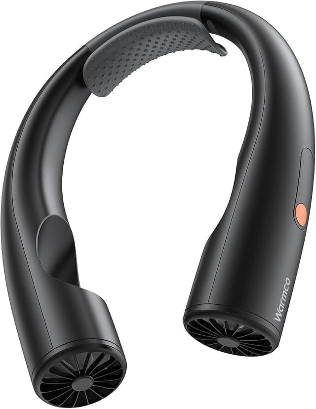 JISULIFE Portable Neck Fan Upgraded (Neckbrace, 5000mAh)