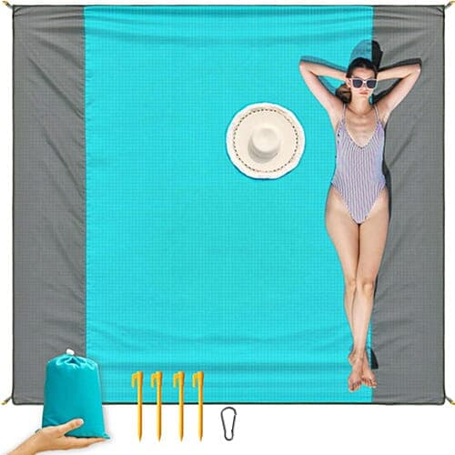 ISOPHO Beach Blanket Picnic Blanket 210x200cm
