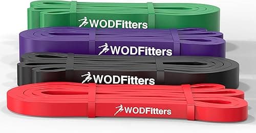 WODFitters Assisted Pull-Up Band (4 Band Set)