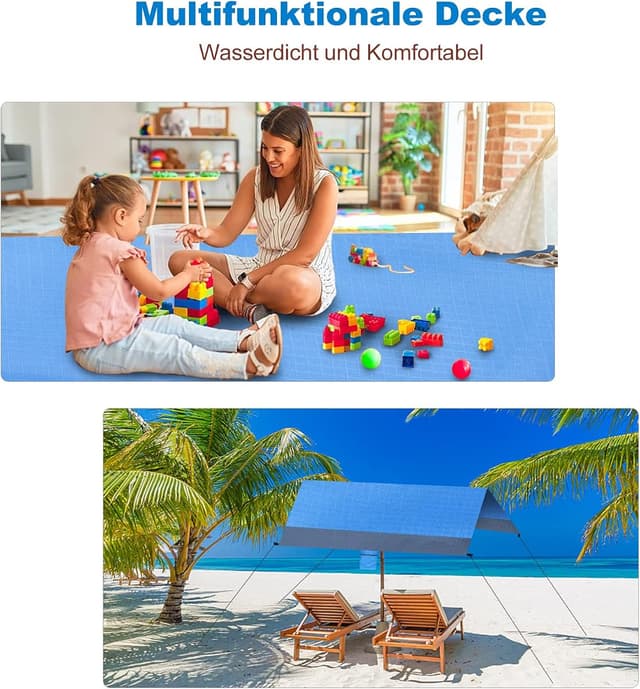 Dijia Sandproof Beach Blanket