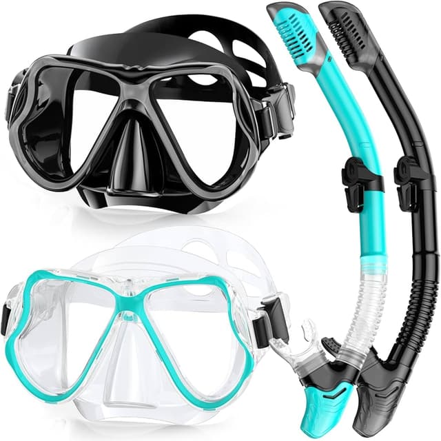 Karvipark Dry Snorkel Set Adults, 2 Pack