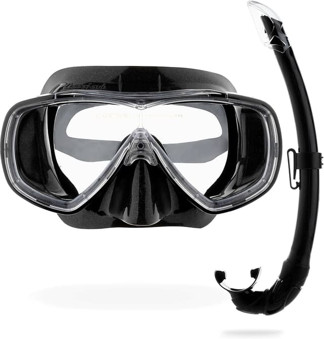Cressi Single Lens Mask & Snorkel Set