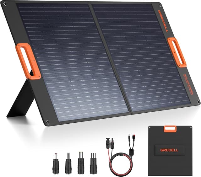 GRECELL 100W Portable Solar Panel