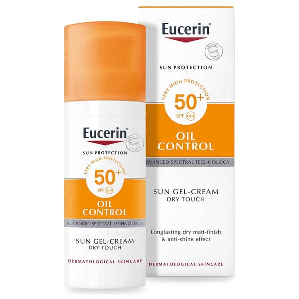 Eucerin Oil Control Sun Gel-Cream Dry Touch SPF 50+ (50ml)