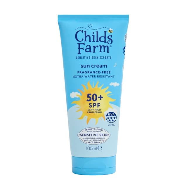 Childs Farm Kids & Baby Sun Cream SPF 50+ (100ml)