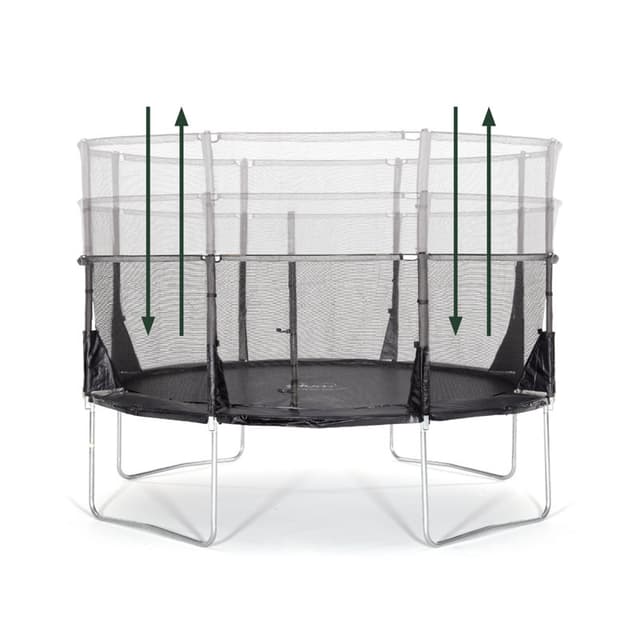Plum Space Zone II Evolution Springsafe 12ft Trampoline and Enclosure