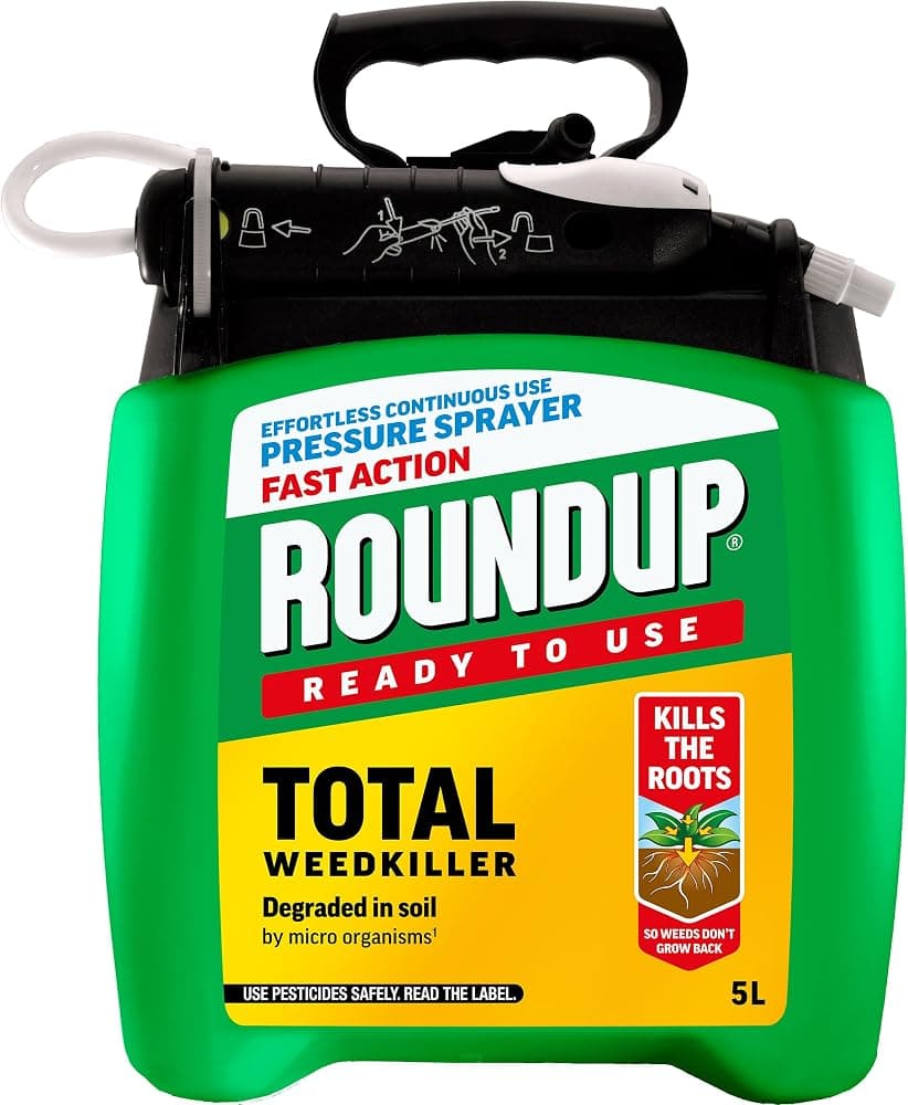 Roundup Fast Action Weedkiller Pump 'N Go 5L — our top pick
