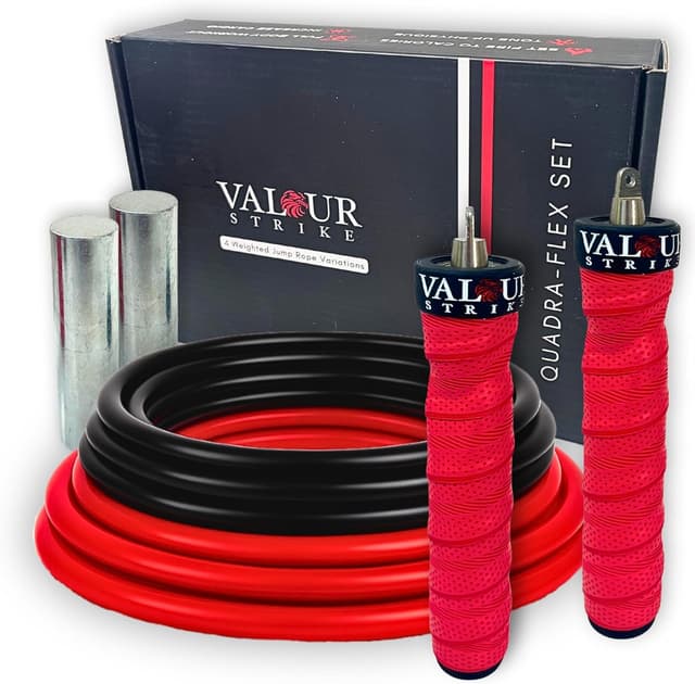 Valour Strike Weighted Skipping Rope Set